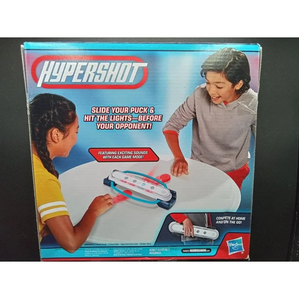 Hypershot Electronic Tabletop Hockey Game By Hasbro Gaming  5 Game Modes & Light